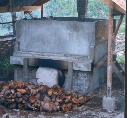 COCOPUGON HOT_AIR BRICK COPRA DRYER